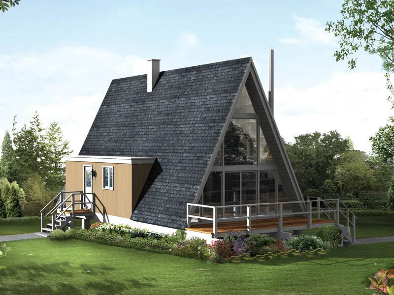 Classic A-Frame Home, A Perfect Vacation Home 