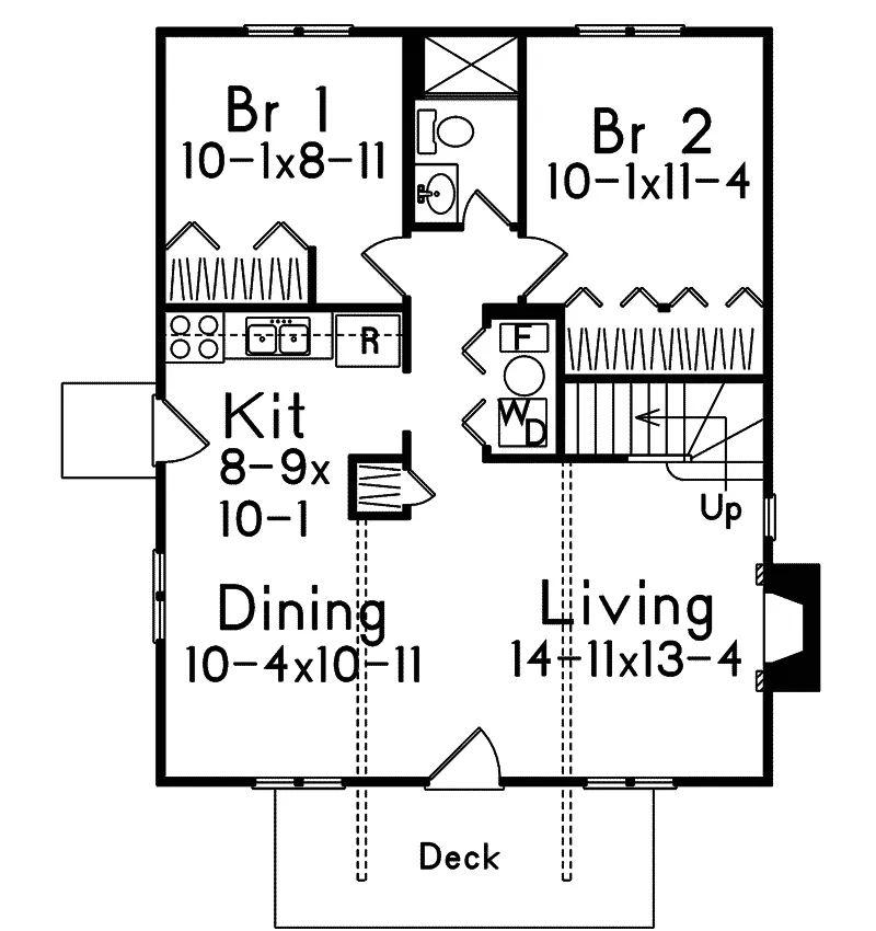 Vacation House Plan First Floor - Mt. Geneva Lake Home 008D-0138 - Shop House Plans and More