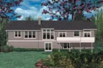 Craftsman House Plan Rear Photo 01 - SutterHill Craftsman Home 011D-0014 - Shop House Plans and More