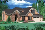 Arts & Crafts House Plan Front Image - Fordyce Cottage Home 011D-0038 - Search House Plans and More