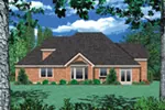 Arts & Crafts House Plan Color Image of House - Fordyce Cottage Home 011D-0038 - Search House Plans and More