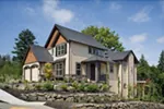 Shingle House Plan Front Photo 02 - Hickorywood Shingle Style Home 011D-0049 - Search House Plans and More