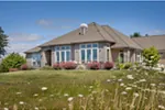 Contemporary House Plan Front Photo 07 - Linworth Prairie Style Home 011D-0088 - Shop House Plans and More