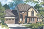 Traditional House Plan Front Image - Olivehurst Neoclassical Home 011D-0110 - Shop House Plans and More