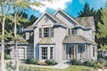 Traditional House Plan Front Image - Province Country Farmhouse 011D-0175 - Shop House Plans and More