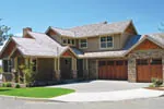 Rustic House Plan Front Photo 01 - Roundhill Farm Craftsman Home 011D-0196 - Shop House Plans and More