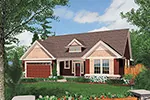 Craftsman House Plan Front Image - Abbey Hollow Craftsman Home 011D-0223 - Search House Plans and More
