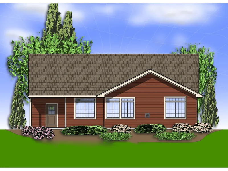 Craftsman House Plan Color Image of House - Abbey Hollow Craftsman Home 011D-0223 - Search House Plans and More