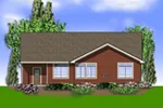 Craftsman House Plan Color Image of House - Abbey Hollow Craftsman Home 011D-0223 - Search House Plans and More