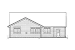 Craftsman House Plan Rear Elevation - Abbey Hollow Craftsman Home 011D-0223 - Search House Plans and More