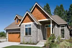 Rustic House Plan Front of House 011D-0246