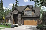 Cabin & Cottage House Plan Front Image - Marney Valley Rustic Tudor Home 011D-0250 - Shop House Plans and More