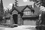 Cabin & Cottage House Plan Front Image of House - Marney Valley Rustic Tudor Home 011D-0250 - Shop House Plans and More