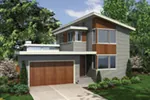 Lake House Plan Side View Photo 01 - Heika Modern Home 011D-0267 - Search House Plans and More
