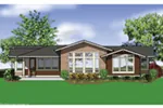 Southwestern House Plan Color Image of House - Sunny Top Craftsman Home 011D-0273 - Shop House Plans and More