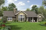 Craftsman House Plan Rear Photo 01 - Chelsea Falls Craftsman Home 011D-0280 - Search House Plans and More