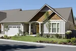 Shingle House Plan Front of Home - Kerby Shingle Craftsman Home 011D-0286 - Search House Plans and More