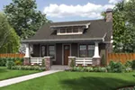 Rustic House Plan Front of House 011D-0315