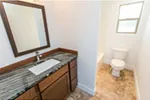 Rustic House Plan Bathroom Photo 05 - Hyatt Contemporary Ranch Home 011D-0343 - Search House Plans and More