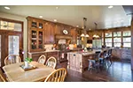 Shingle House Plan Kitchen Photo 02 - Leigh Lane Rustic Country Ranch House - Shop House Plans and More