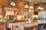 Shingle House Plan Kitchen Photo 03 - Leigh Lane Rustic Country Ranch House - Shop House Plans and More