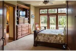 Shingle House Plan Master Bedroom Photo 01 - Leigh Lane Rustic Country Ranch House - Shop House Plans and More