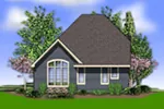 Arts & Crafts House Plan Rear Photo 01 - Sage Creek Country Home 011D-0434 - Shop House Plans and More