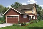 Traditional House Plan Rear Photo 01 - Eliza Lane Country Home 011D-0485 - Search House Plans and More