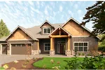 Luxury House Plan Front Photo 03 - Wrights Creek Craftsman Home 011D-0526 - Shop House Plans and More