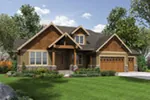 Luxury House Plan Front Photo 08 - Wrights Creek Craftsman Home 011D-0526 - Shop House Plans and More