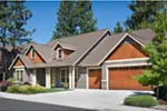 Shingle House Plan Front Photo 09 - Oakley Hill Country Ranch Home 011D-0527 - Shop House Plans and More