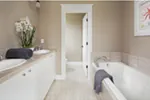 Farmhouse Plan Master Bathroom Photo 01 - Lucy Hill Narrow Lot Home 011D-0542 - Shop House Plans and More