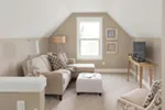 Farmhouse Plan Sitting Room Photo 01 - Lucy Hill Narrow Lot Home 011D-0542 - Shop House Plans and More