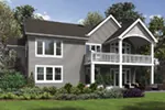 Lake House Plan Rear Photo 01 - Mandy Lane Country Home 011D-0608 - Shop House Plans and More