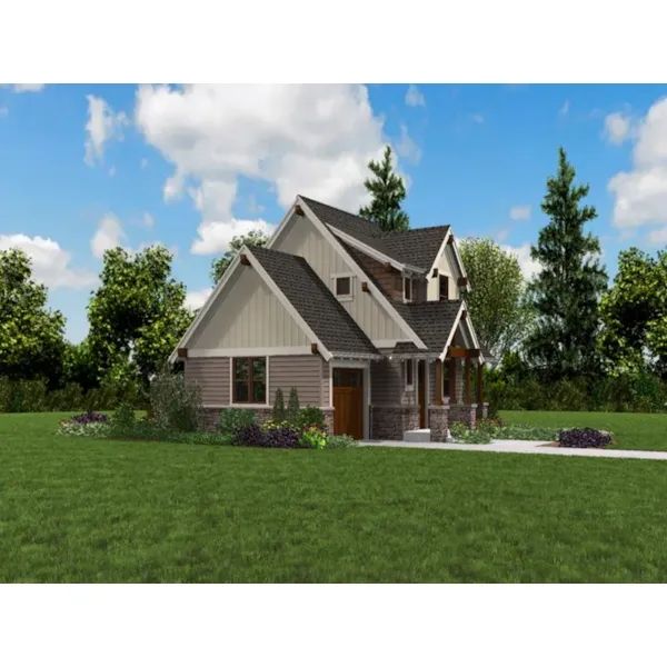 Parson Field Craftsman Cottage Plan 011D-0612 - Shop House Plans and More