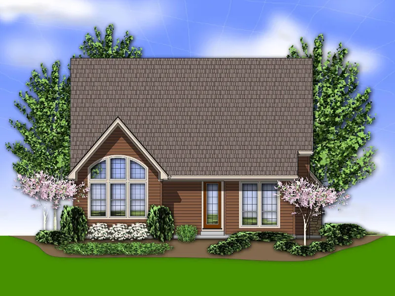 Rustic House Plan Color Image of House - Gregory Park Craftsman Home 011D-0626 - Search House Plans and More