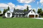 Modern House Plan Front Photo 05 - 011D-0666 - Shop House Plans and More