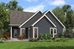 Country House Plan Rear Photo 01 - Osterville Craftsman Home 011D-0673 - Shop House Plans and More