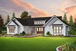 Country House Plan Front of House 011D-0682