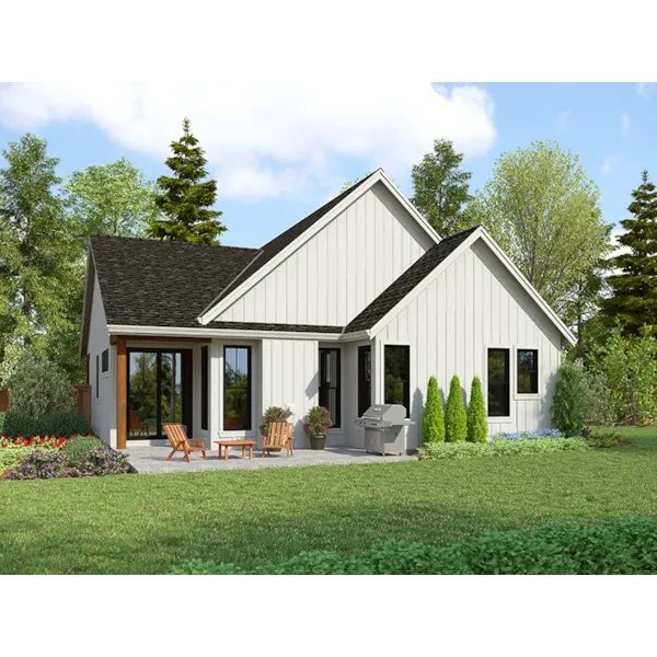 Happy Hill Modern Farmhouse Plan 011D-0745 | House Plans and More