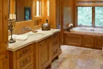 Ranch House Plan Master Bathroom Photo 02 - Cliffwood Trail Lodge Home 011S-0001 - Search House Plans and More