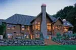 Ranch House Plan Rear Photo 02 - Cliffwood Trail Lodge Home 011S-0001 - Search House Plans and More