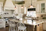 Luxury House Plan Kitchen Photo 01 - Castlton European Grandeur Home 011S-0002 - Search House Plans and More