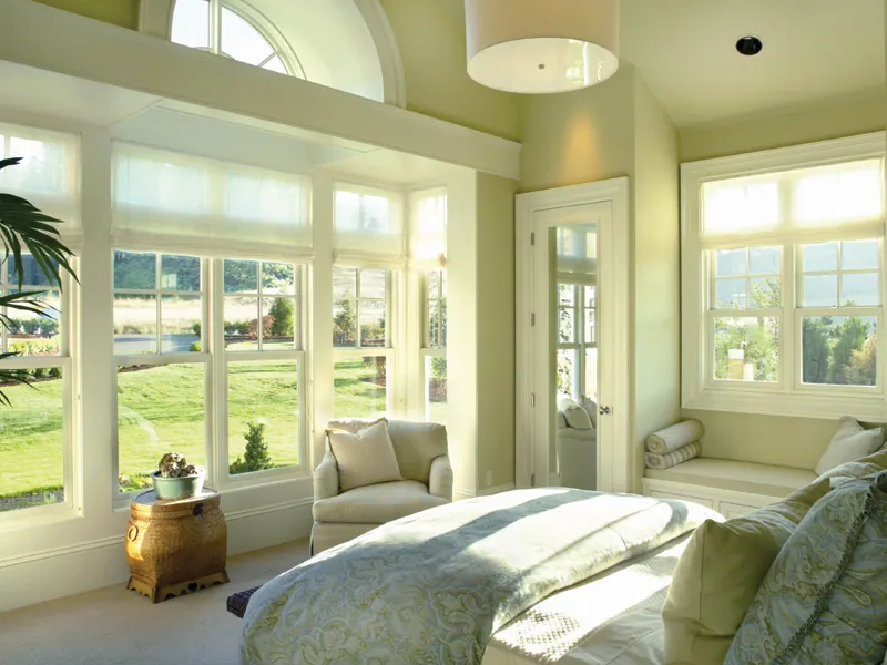 Luxury House Plan Bedroom Photo 03 - Catherine Manor Cape Cod Home 011S-0005 - Search House Plans and More
