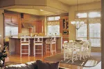 European House Plan Kitchen Photo 02 - White River Luxury Home 011S-0012 - Shop House Plans and More