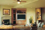 European House Plan Recreation Room Photo 01 - White River Luxury Home 011S-0012 - Shop House Plans and More