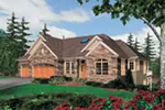 Arts & Crafts House Plan Front Image - Ashwood Park Luxury Home 011S-0013 - Search House Plans and More