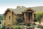 Craftsman House Plan Side View Photo - Juntara Craftsman Shingle Home 011S-0017 - Search House Plans and More