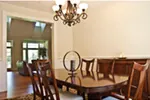 European House Plan dining room Photo 05 - Antoine Bay Luxury Home 011S-0036 - Search House Plans and More