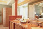 European House Plan Master Bathroom Photo 01 - Antoine Bay Luxury Home 011S-0036 - Search House Plans and More